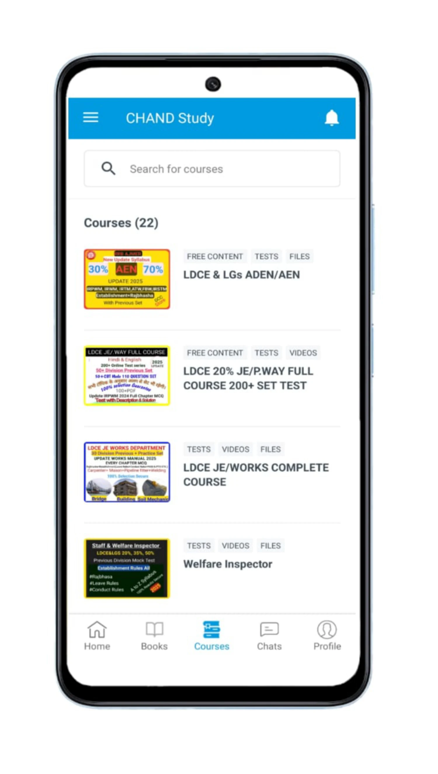CHAND Study screenshot